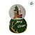 Enfeite Decorativo de Natal - Globo de Natal Decorativo - Papai Noel e Rena - Caixa Musical - 15x10,5x10,5cm - 1 unidade - Imagem 3