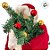 Mamãe Noel Decorativa em Pé Com presente e Arvore de Natal - 90cm - 1 unidade - Rizzo - Imagem 4