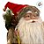 Papai Noel Decorativo em Pé Com saco de presente decorado e Presentes - 60cm - 1 unidade - Rizzo - Imagem 3