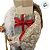 Papai Noel Decorativo em Pé Com saco de presente decorado e Presentes - 60cm - 1 unidade - Rizzo - Imagem 4