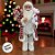 Papai Noel Decorativo em Pé com Saco de Presentes e Ursinho - Vermelho e Branco - 60cm - 1 unidade - Rizzo - Imagem 8