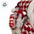 Papai Noel Decorativo em Pé com Saco de Presentes e Urso - Vermelho e Branco - 45cm - 1 unidade - Rizzo - Imagem 5