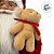 Papai Noel Decorativo em Pé com Saco de Presentes e Urso - Vermelho e Branco - 60cm - 1 unidade - Rizzo - Imagem 4