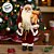 Papai Noel Decorativo em Pé com Saco de Presentes e Urso - Vermelho e Branco - 60cm - 1 unidade - Rizzo - Imagem 7