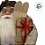 Papai Noel Decorativo em Pé com Saco de Presentes - Vermelho e Marrom - 45cm - 1 unidade - Rizzo - Imagem 4