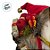 Papai Noel Decorativo em Pé com Saco de Presentes - Vermelho e Marrom - 45cm - 1 unidade - Rizzo - Imagem 5