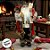 Papai Noel Decorativo em Pé com Saco de Presentes - Vermelho e Marrom - 45cm - 1 unidade - Rizzo - Imagem 8