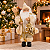 Papai Noel Decorativo em Pé com Saco de Presentes e Enfeite - Dourado - 30cm - RZO01913 - 1 unidade - Rizzo - Imagem 1