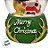 Enfeite Decorativo de Natal - Globo de Neve com Papai Noel e Rena - 6,5x9,5cm - 1 unidade - Rizzo - Imagem 4