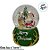 Enfeite Decorativo de Natal - Globo de Neve com Papai Noel e Rena - 6,5x9,5cm - 1 unidade - Rizzo - Imagem 5