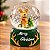Enfeite Decorativo de Natal - Globo de Neve com Rena - 4,5x7cm - RZO02297 - 1 unidade - Rizzo - Imagem 1
