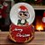 Enfeite Decorativo de Natal - Globo de Neve com Pinguim - 4,5x7cm - 1 unidade - Rizzo - Imagem 1
