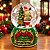 Enfeite Decorativo de Natal - Globo de Neve com Rena e Árvore - 4,5x7cm - RZO02298 - 1 unidade - Rizzo - Imagem 1