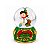 Enfeite Decorativo de Natal - Globo de Neve com Boneco de Neve e Árvore - 4,5x7cm - RZO02298 - 1 unidade - Rizzo - Imagem 2