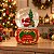 Enfeite Decorativo de Natal - Globo de Neve com Papai Noel - 6,5x9,5cm - RZO02299 - 1 unidade - Rizzo - Imagem 1