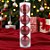 Bolas de Natal em Tubo - Vermelha - 12cm - 4 unidades - Cromus - Rizzo - Imagem 1