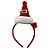 Tiara de Natal Cinto do Papai Noel com LED - 23,5x12,5x1,5cm - 1 unidade - Cromus - Rizzo - Imagem 1