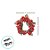 Guirlanda de Natal - Frutas Vermelhas - 7x3cm - 1 unidade - Cromus - Rizzo - Imagem 4