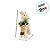 Enfeite Decorativo de Natal - Rena Bege - Cachecol e Plantas - 39,5x22x11,5cm - 1 unidade - Cromus - Rizzo - Imagem 6