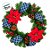 Fita Aramada Decorativa de Natal - Xadrez Azul e Prata - 6,3cmx9,14m - 1 unidade - Cromus - Rizzo - Imagem 3