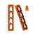 Régua Cortador Boneco Gingerbread - Ref.1619 - 4cm - 1 unidade - RR Cortadores - Rizzo - Imagem 1