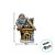 Enfeite De Natal em Resina - Casa Ginger Bread Com LED Com Boneco De Neve No Telhado - 19,5x14cm - 1 unidade - Rizzo - Imagem 3