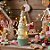 Enfeite De Natal em Resina - Árvore De Natal De Doces Com LED - 30cm - 1 unidade - Rizzo - Imagem 1