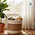 Cesta Decorativa Araci de Seagrass - 28x28x28cm - 1 unidade - Rizzo - Imagem 4