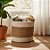 Cesta Decorativa Araci de Seagrass - 22x22x22cm - 1 unidade - Rizzo - Imagem 1