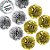 Papel de Seda - 48x60cm - Ouro - 10 unidades - Villa Pack - Rizzo - Imagem 3