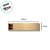 Caixa 20 Doces Retangular Kraft com Luva - 39x9,5x4cm - 1 unidade - Cromus - Rizzo - Imagem 2