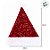 Gorro de Natal para Vestir - Vermelho com Lantejoulas - 38cm - 1 unidade - Cromus - Rizzo - Imagem 3