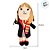Boneca Hermione - Harry Potter - 29,5cm - 1 unidade - Cromus - Rizzo - Imagem 3