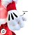 Pelúcia Decorativa de Natal - Minnie em Pé - Rosa e Vermelho - 36cm - 1 unidade - Disney Original - Rizzo - Imagem 5