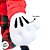 Pelúcia Decorativa de Natal - Mickey em Pé - Xadrez - 36cm - 1 unidade - Disney Original - Rizzo - Imagem 5