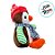 Pinguim de Pelúcia - Cachecol e Touca - 16x22x12cm - 1 unidade - Rizzo - Imagem 2