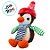 Pinguim de Pelúcia - Cachecol e Touca - 16x22x12cm - 1 unidade - Rizzo - Imagem 3