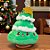 Pelúcia de Natal - Árvore de Natal - 12x15x9cm - 1 unidade - Rizzo - Imagem 1