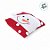 Capa para Almofada Boneco de Neve - Vermelho e Branco - 40cm - 1 unidade - Cromus - Rizzo - Imagem 4