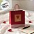 Sacola de Papel Premium - "Eu Amo Você" - 34x38x15,5cm - 2 unidades - Cromus - Rizzo - Imagem 5