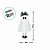 Enfeite Decorativo Halloween - Fantasmas Scarlett - 29x8cm - 1 unidade - Cromus - Rizzo - Imagem 2