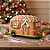Enfeite De Natal em Resina - Treiler De Ginger Bread - 22x29x14cm - 1 unidade - Cromus - Rizzo - Imagem 1