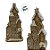 Enfeite De Natal em Resina - Vila Natalina De Ginger Bread - 21x10,5x4cm - 1 unidade - Cromus - Rizzo - Imagem 2