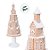 Enfeite De Natal em Resina - Árvore Vila Natalina De Ginger Bread - 39x13,5cm - 1 unidade - Cromus - Rizzo - Imagem 2
