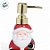 Saboneteira de Cerâmica - Papai Noel - Vermelho/Ouro/Branco - 19x9cm - 1 unidade - Cromus - Rizzo - Imagem 5