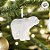 Enfeite Decorativo Para Pendurar de Natal - Urso Polar Branco - 5x3cm - 1 unidade - Cromus - Rizzo - Imagem 5