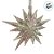 Enfeite Decorativo Para Pendurar de Natal - Estrela Natalina Cristal - 11x11cm - 1 unidade - Cromus - Rizzo - Imagem 3