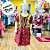 Vestido de Festa Junina Colorido - Fofurinha - Amarelo e Vermelho com Corações - GG - 1 unidade - Rizzo - Imagem 7