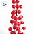 Galho Decorativo de Natal - Frutinhas Vermelhas - 44x10x7cm - 1 unidade - Cromus - Rizzo - Imagem 4