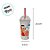 Copo Shake Para Colorir Turma da Monica - Cascão - 500ml  - 1 unidade - Plasútil - Rizzo - Imagem 2